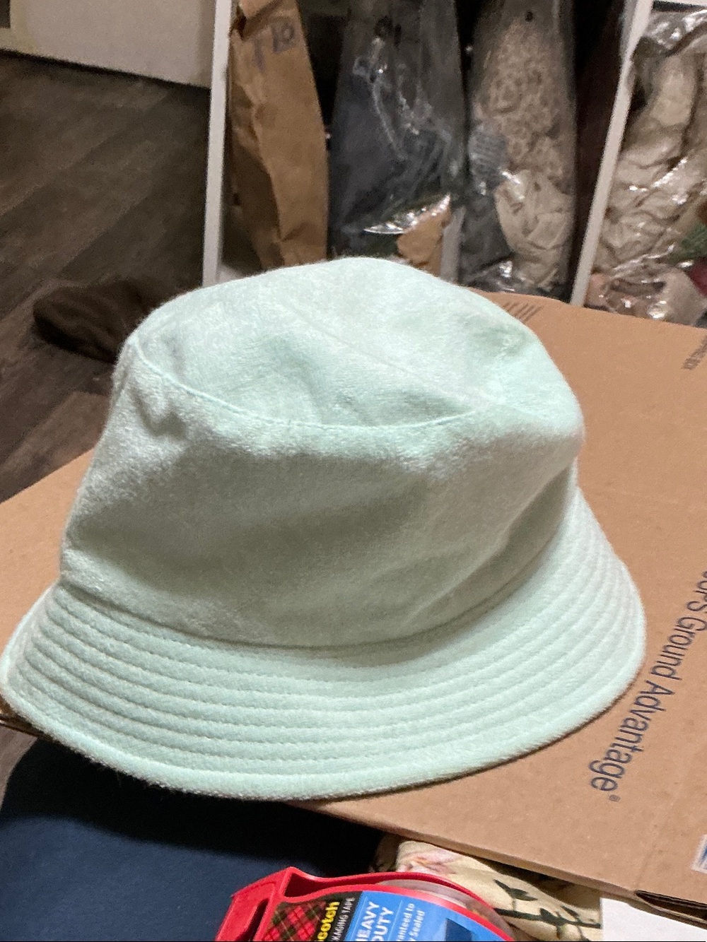 two adorable bucket hats.